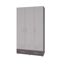 Шкаф 3-х дверный  с ящиками  из модульной серии Орион М-12